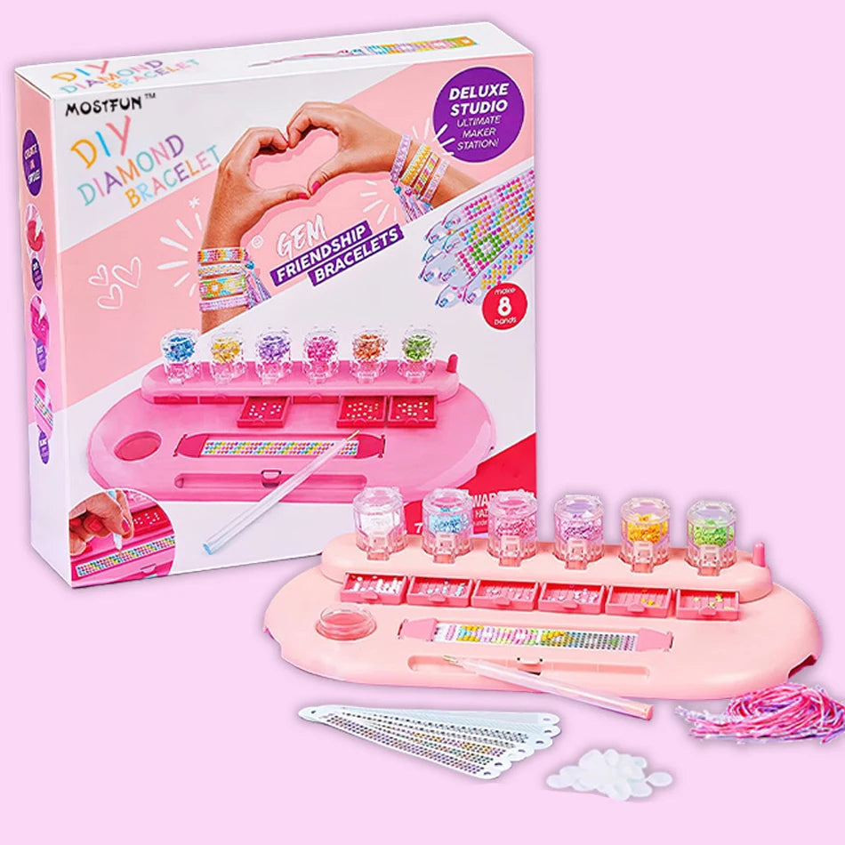 DIY Diamond Painting Bracelet Kit – Creative Jewelry for All