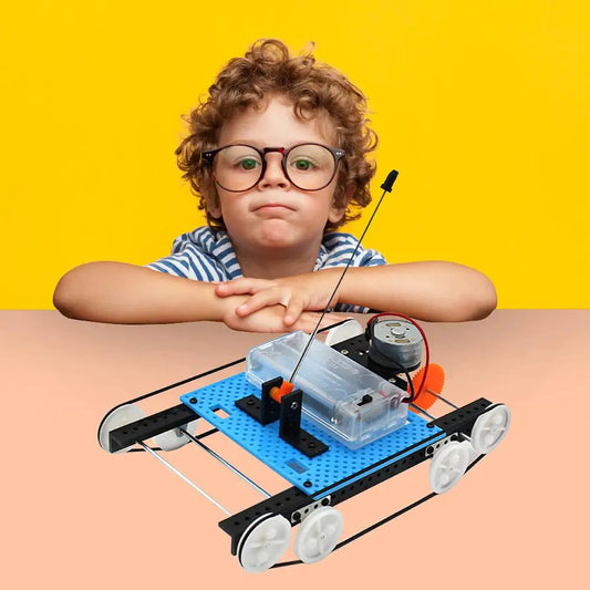 DIY Electric Tank Kit – Fun Science Toy for Kids