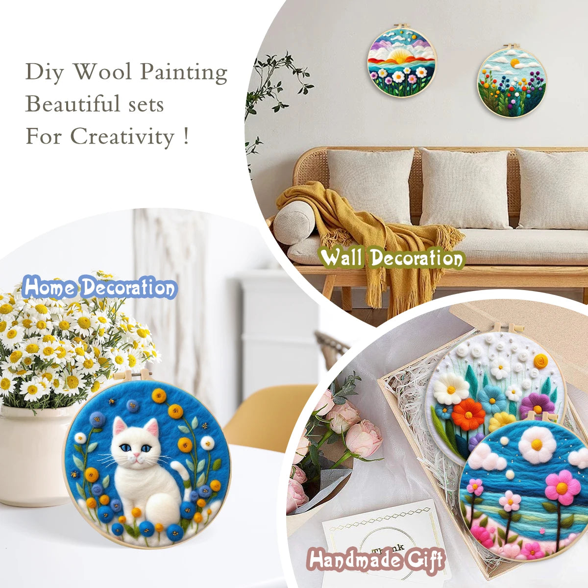 DIY Wool Needle Felting Kit – Craft, Create, and Enjoy