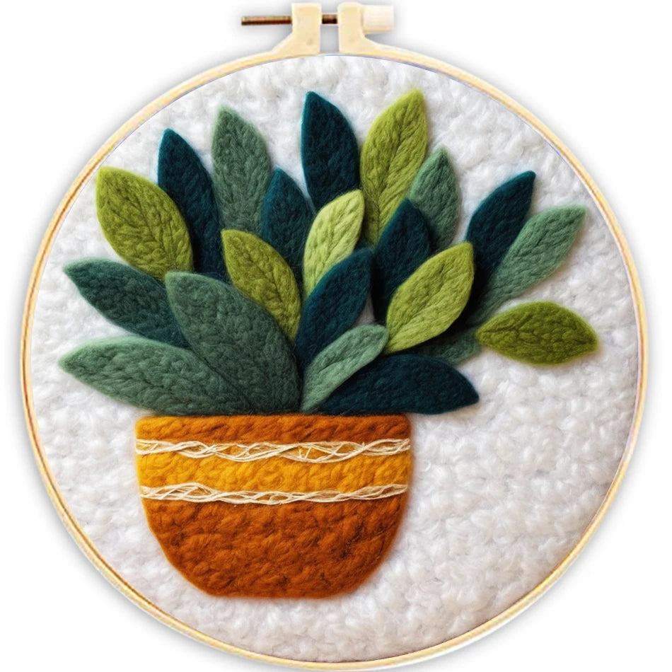 Painting Wool Craft Set – Create Beautiful Wool Needle Felt Art