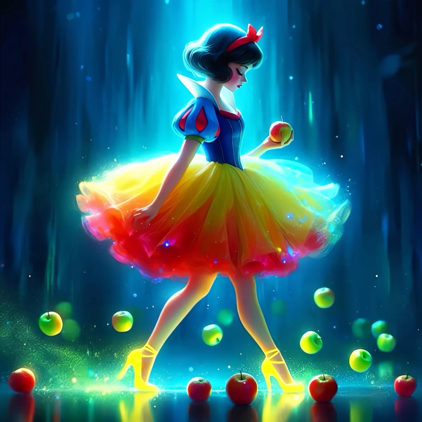 Disney Princess Diamond Painting Kit – Tinker Bell & Ariel Art