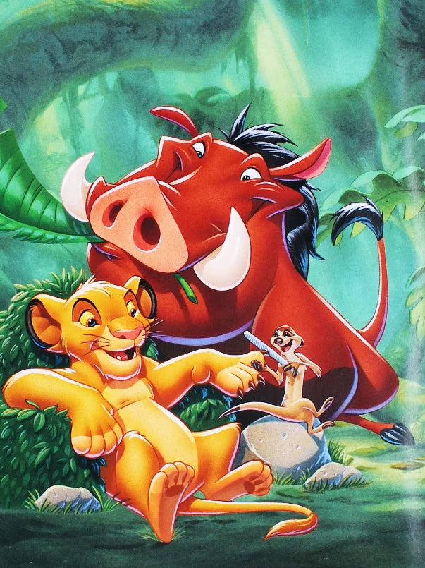 Disney DIY Acrylic Paint By Numbers Kit – Lion King Art