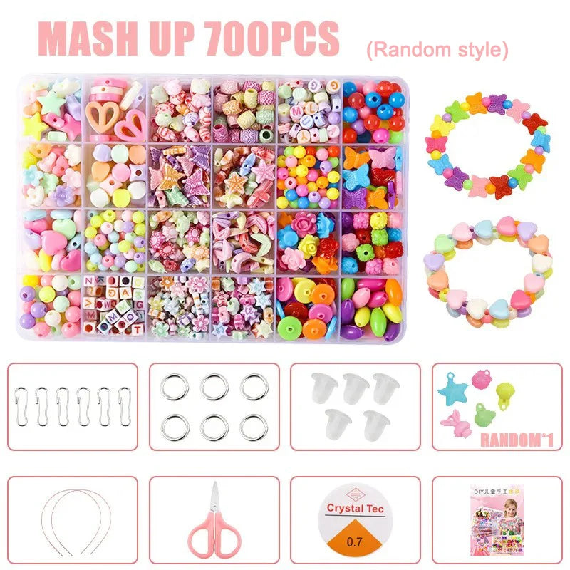 DIY Beaded Jewelry Set – Creative Craft Kit for Girls