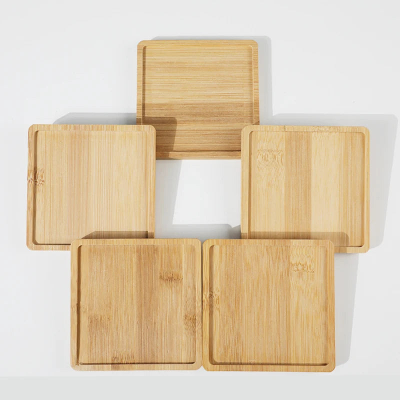 DIY Mosaic Coaster Kit – 5 Ceramic Glass Coaster Bases