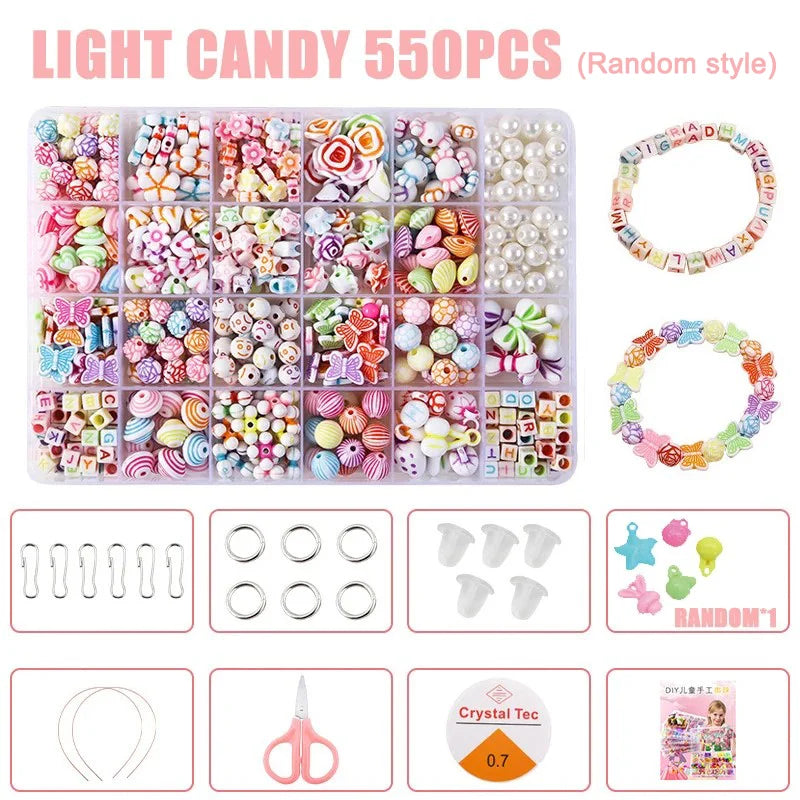 DIY Beaded Jewelry Set – Creative Craft Kit for Girls