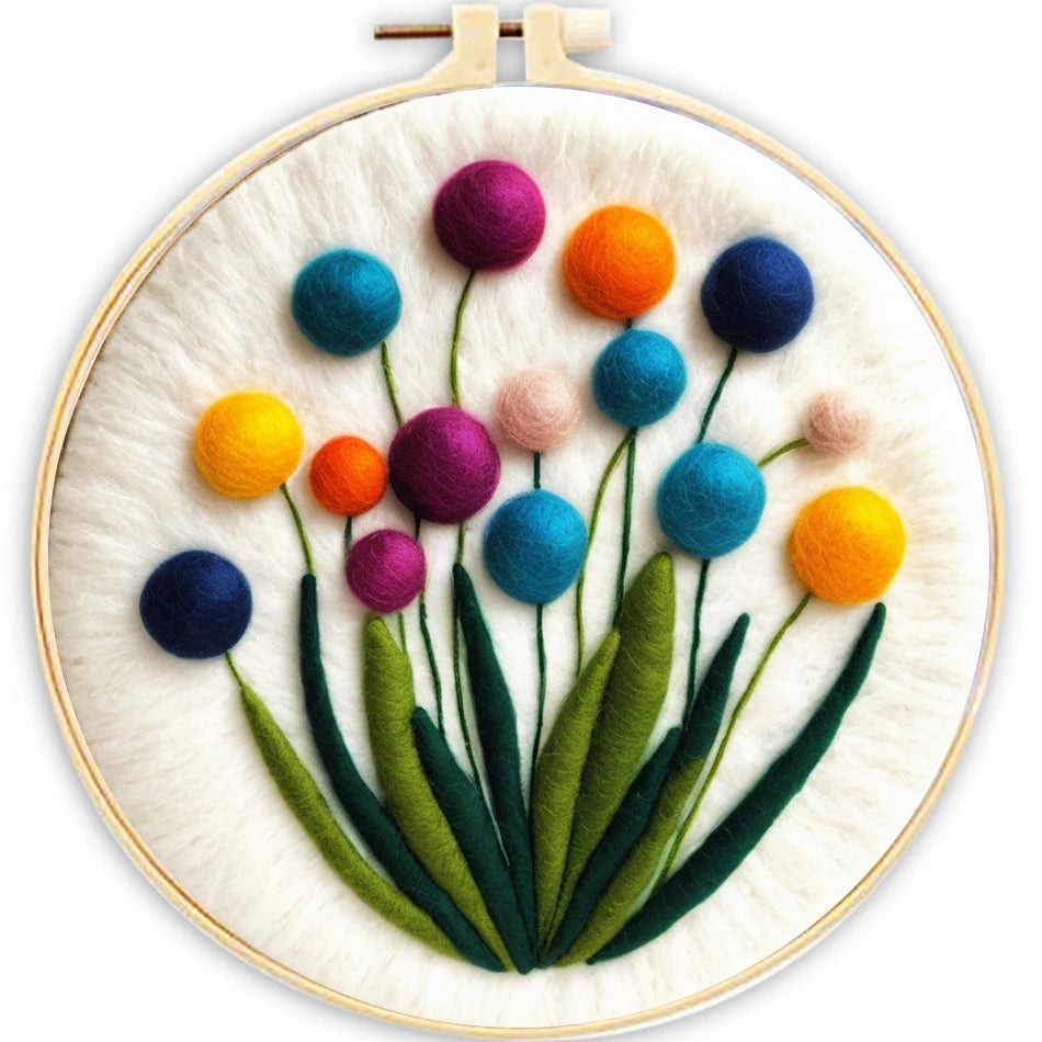 Painting Wool Craft Set – Create Beautiful Wool Needle Felt Art