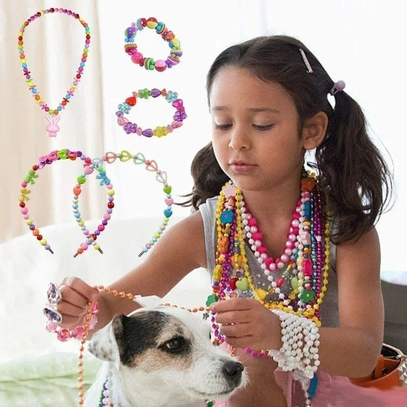 DIY Beaded Jewelry Set – Creative Craft Kit for Girls