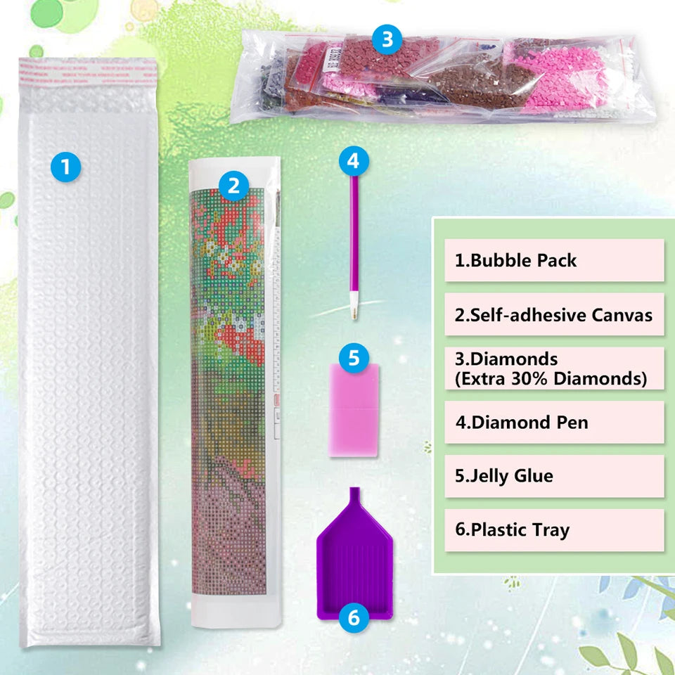 Disney Princess Diamond Painting Kit – Tinker Bell & Ariel Art
