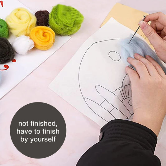 DIY Wool Felting Craft Kit – Creative Handicraft Art Project