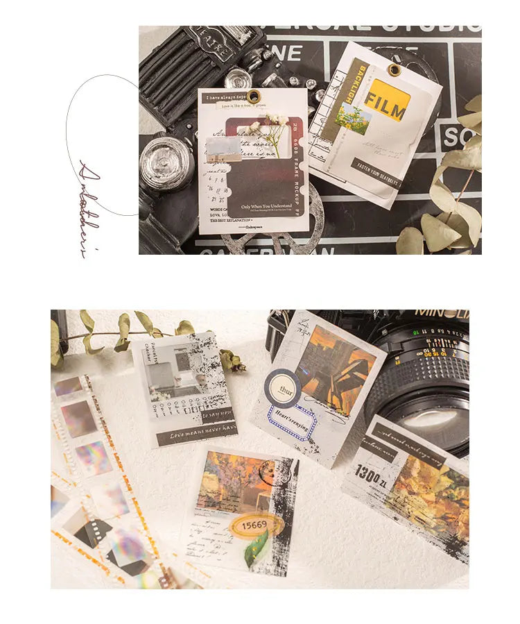 94-Piece Scrapbook Set with Stickers & Decorative Paper for Crafting