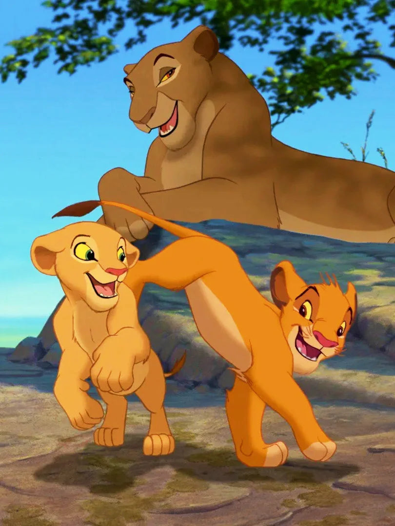 Disney DIY Acrylic Paint By Numbers Kit – Lion King Art