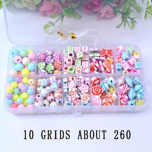 DIY Handmade Beaded Jewelry Kit – Craft Fun for Little Girls