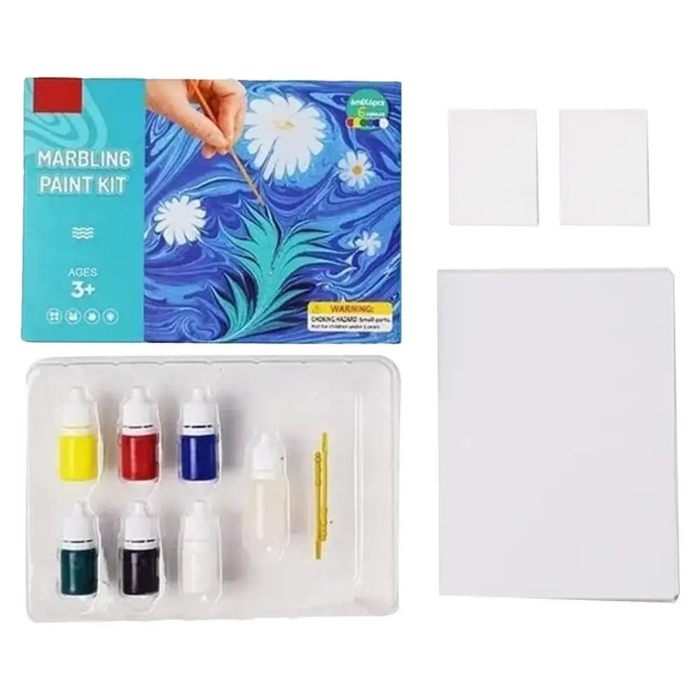 Kids Marbling Paint Kit – Fun, Creative, and Educational Craft Set