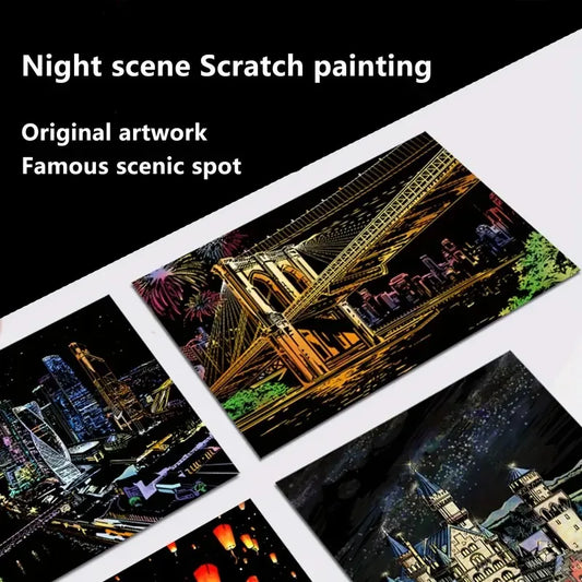 DIY Scratch Painting Kit – Creative Art Project for Kids