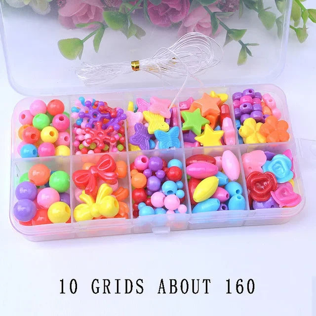 DIY Handmade Beaded Jewelry Kit – Craft Fun for Little Girls