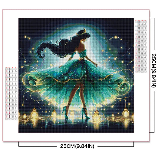 Disney Princess Diamond Painting Kit – Tinker Bell & Ariel Art