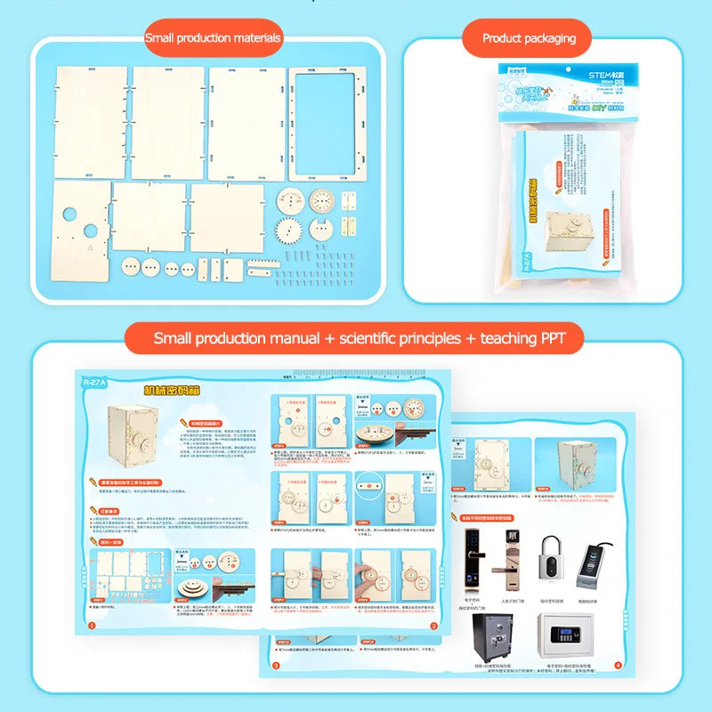 DIY Mechanical Lock Box – Fun Science Kit for Kids Creativity
