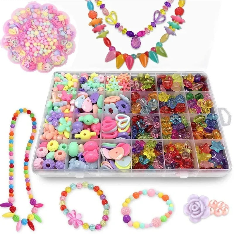 DIY Beaded Jewelry Set – Creative Craft Kit for Girls