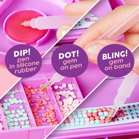 DIY Diamond Painting Bracelet Kit – Creative Jewelry for All