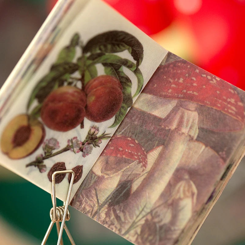 50-Piece Retro Vintage Paper Set for Journaling and Crafts