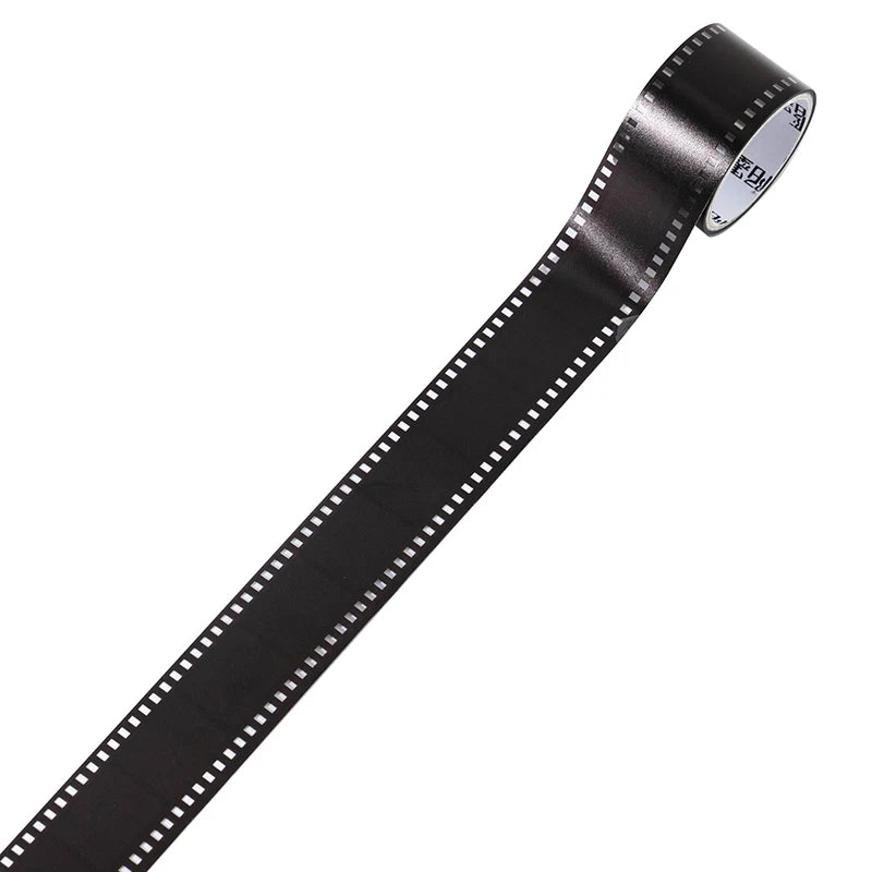 Retro Film-Themed PET Tape for Scrapbooking, Journaling, and Crafts