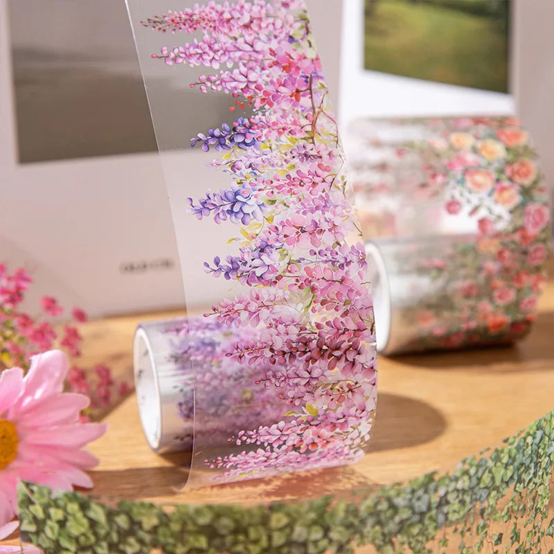 Fresh Vine PET Tape Roll for Scrapbooking & DIY Crafts