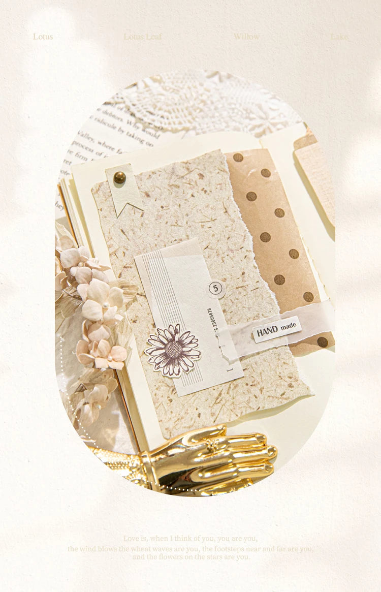 28-Piece Vintage Relief Texture Paper Set for Scrapbooking and Crafts