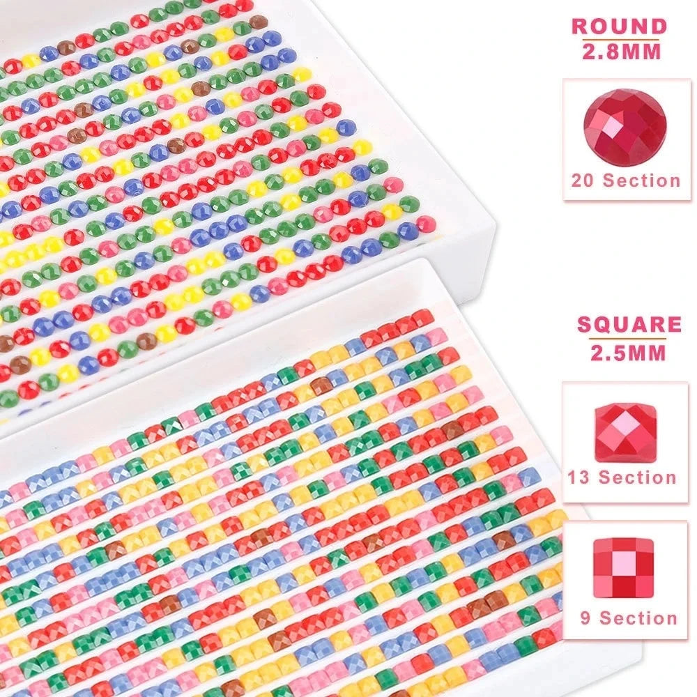 DIY Diamond Mosaic Stitch Art – Create Your Own Stitch Masterpiece