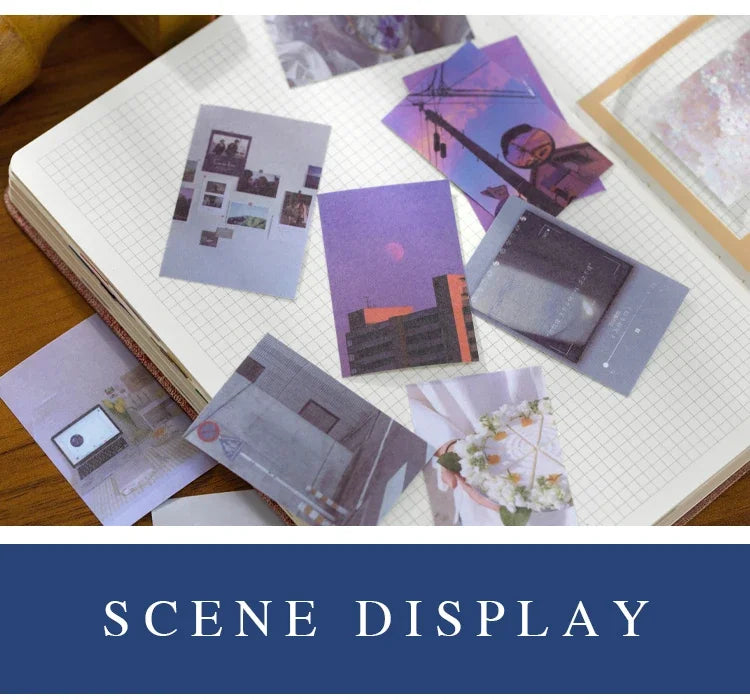 366-Piece Vintage Scrapbook Paper & Deco Stickers for Crafting