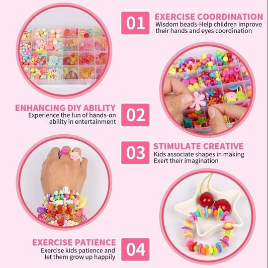 DIY Beaded Jewelry Set – Creative Craft Kit for Girls