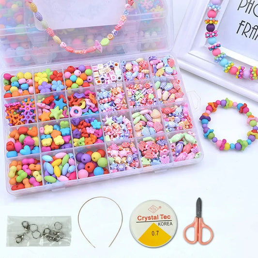 DIY Beaded Jewelry Set – Creative Craft Kit for Girls