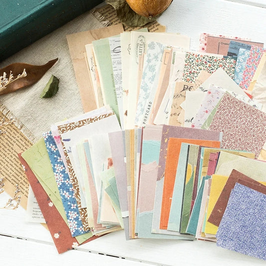 60 Sheets Vintage Collage Paper for Scrapbooking, Journaling, and Crafts