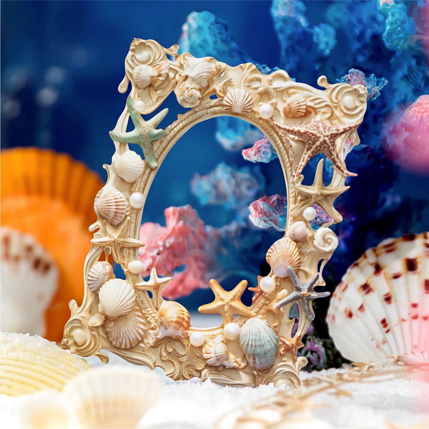 10-Piece 3D Hollow Frame Paper Set for Creative Crafts