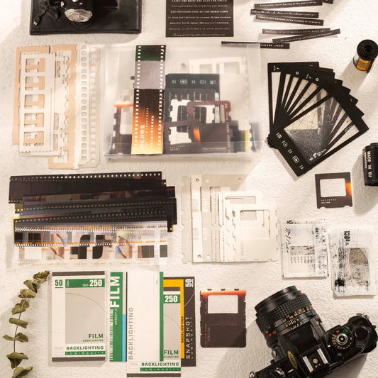 94-Piece Scrapbook Set with Stickers & Decorative Paper for Crafting