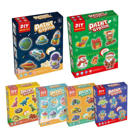 DIY Children's Gypsum Painting Set – Fun and Creative Craft Kit