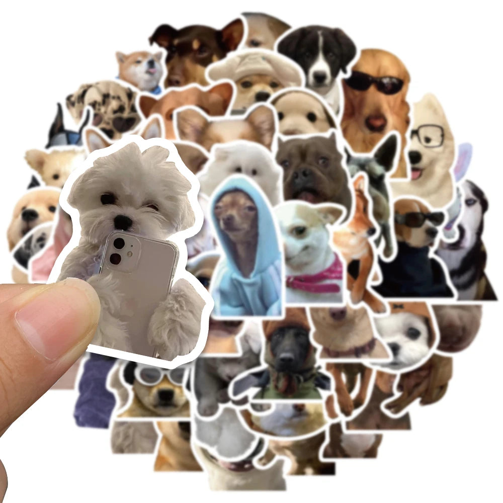 Kawaii Cat & Dog Stickers Set for Fun DIY Projects