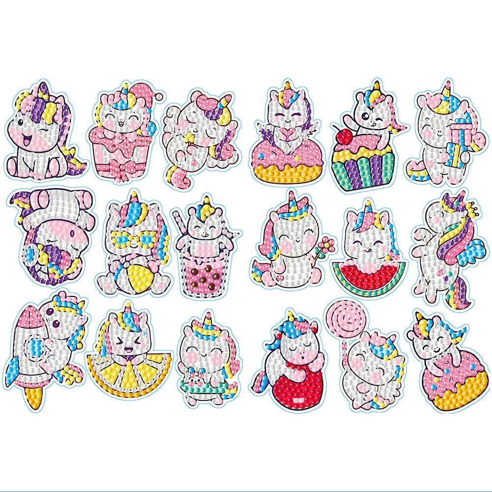 2 Sheets Self-Adhesive Rhinestone Stickers for DIY Crafts and Projects