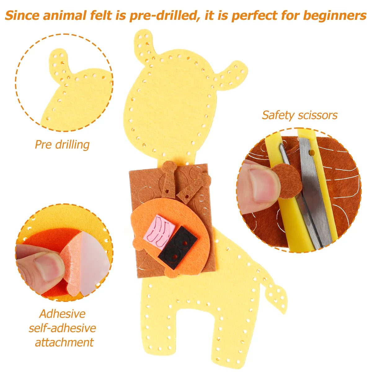 Kids DIY Craft Animals Kit – Fun, Creative, and Educational