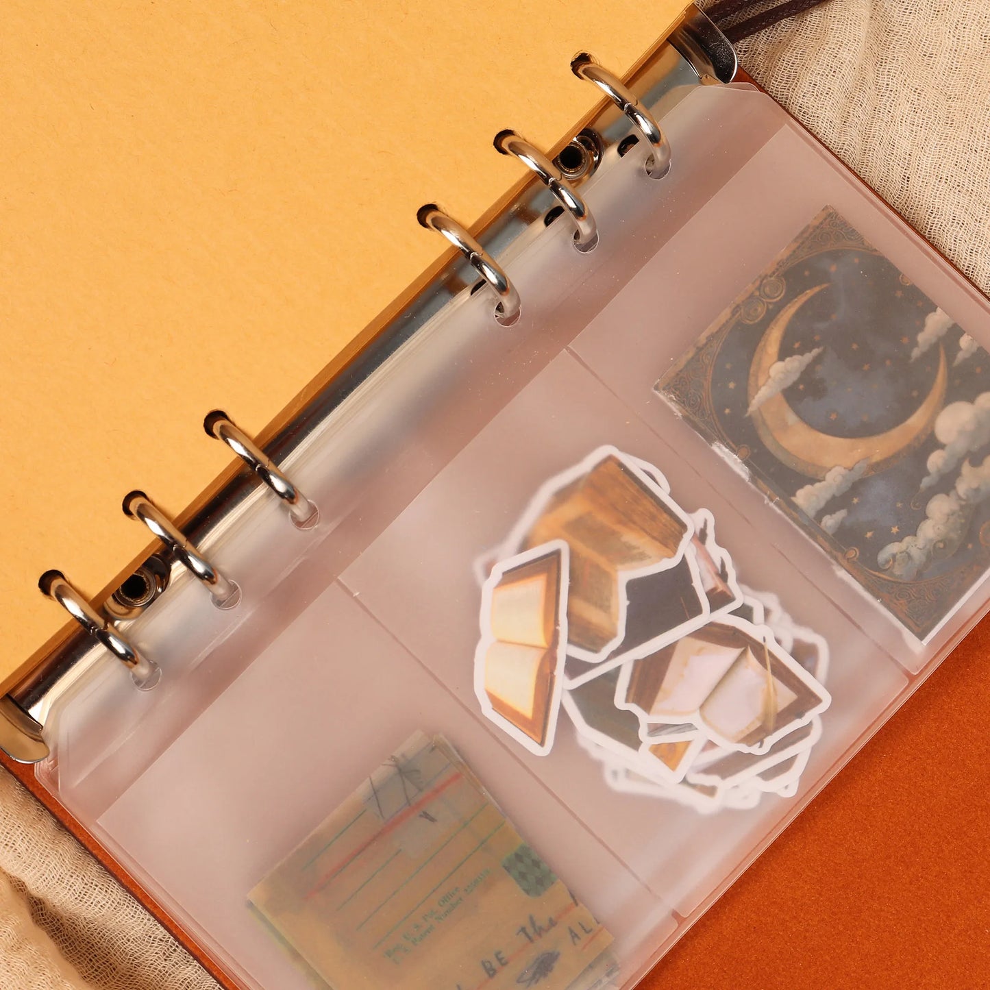 Vintage Waterproof Cowhide Journal for Journaling, Scrapbooking, and Crafts