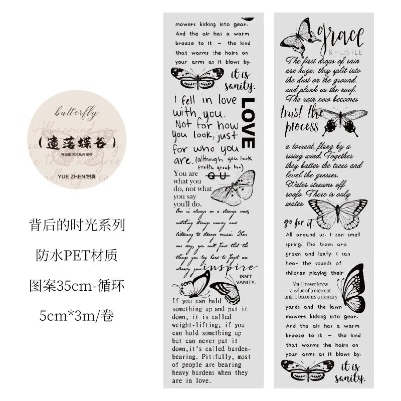 5cm x 3m PET Decorative Tape for DIY Projects and Scrapbooking