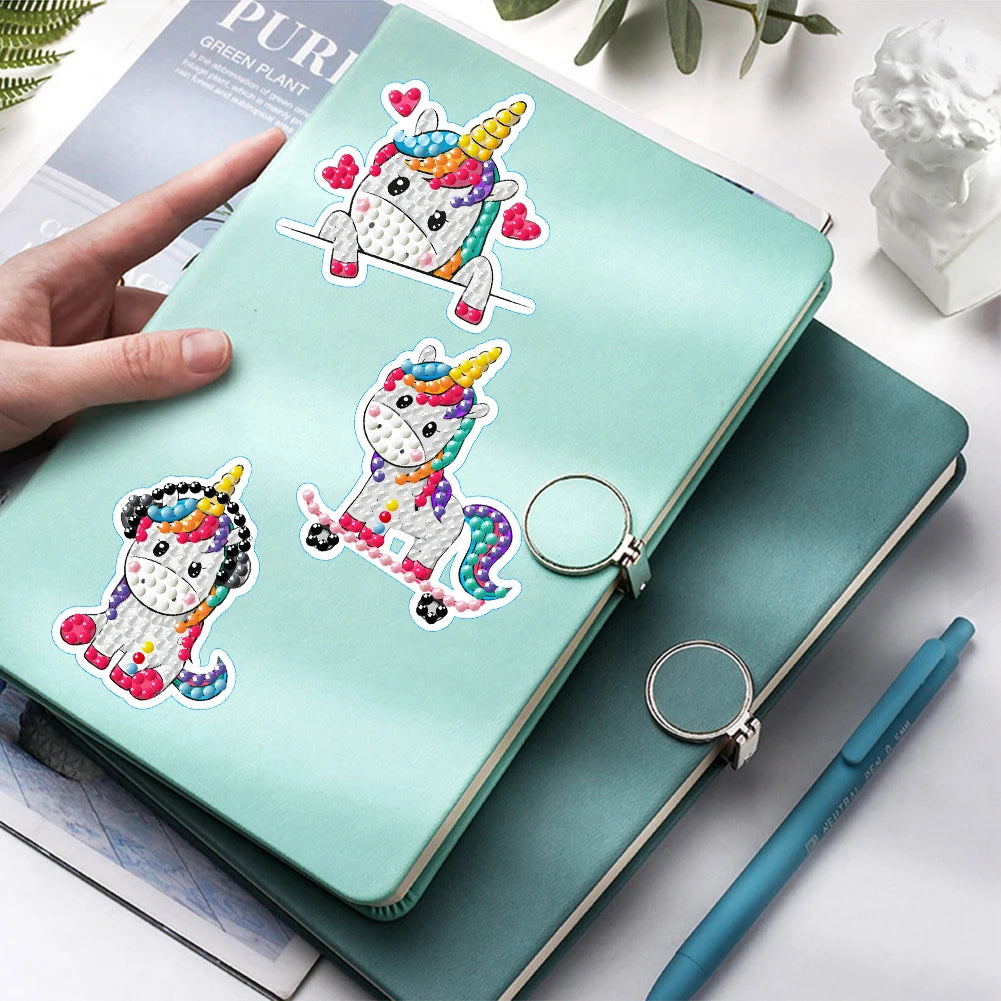 2 Sheets Self-Adhesive Rhinestone Stickers for DIY Crafts and Projects