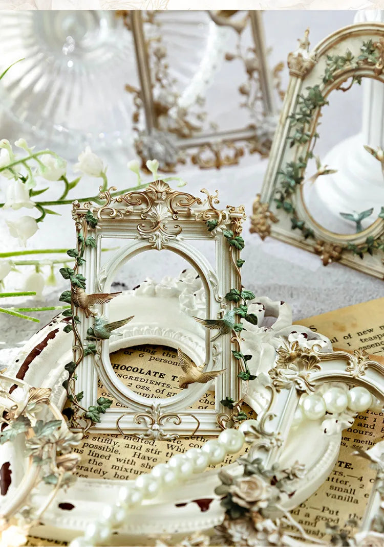 10-Piece 3D Hollow Frame Paper Set for Creative Crafts