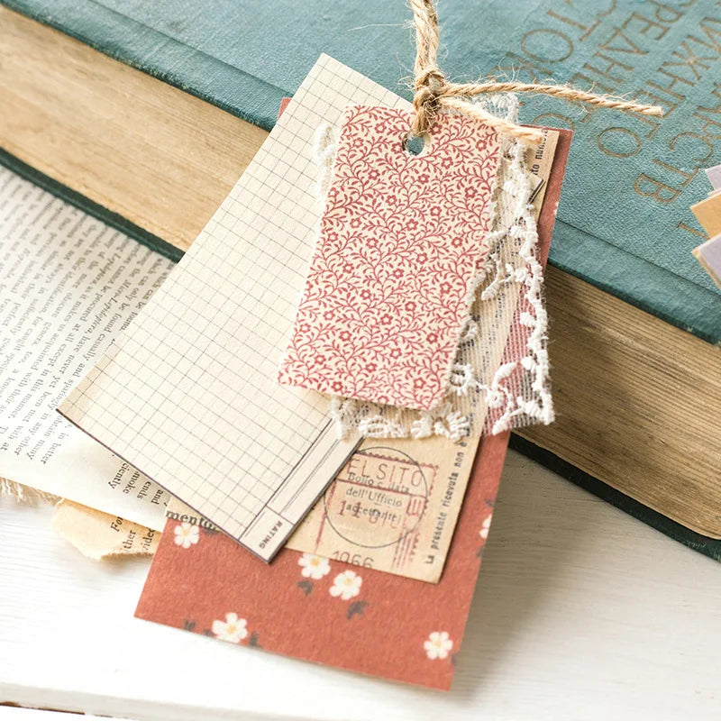 60-Piece INS-Style Retro Memo & Collage Paper Set for Crafts