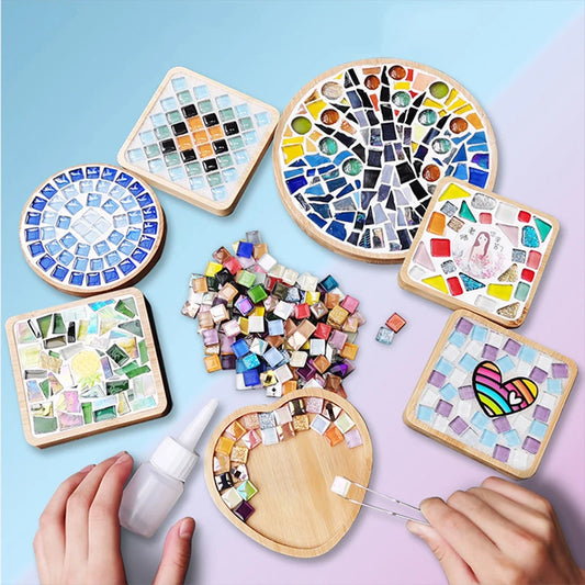 DIY Mosaic Coaster Kit – Creative Craft Project for All Ages