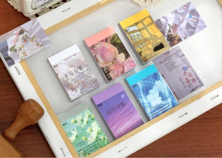 366-Piece Vintage Scrapbook Paper & Deco Stickers for Crafting