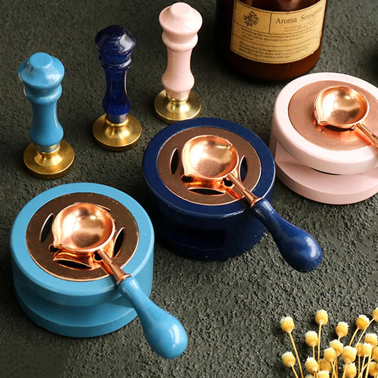 Wooden Wax Seal Stove – Elegant, Safe, and Stylish Heating Tool